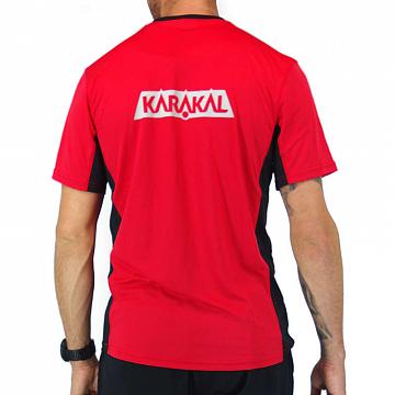 Karakal Pro Tour Tee Red / Graphite