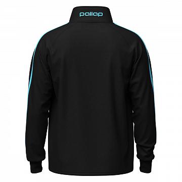 Pallap Full Zip Men's Jacket Black / Cyan Blue