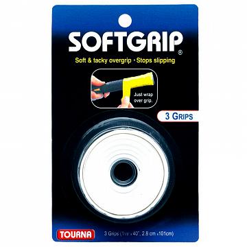 Tourna Soft Grip 3Pack White