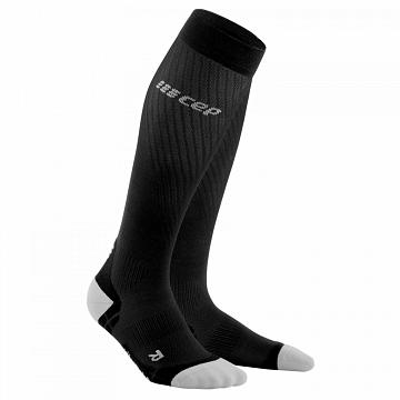 CEP Ultralight Tall Compression Socks Black / Light Grey