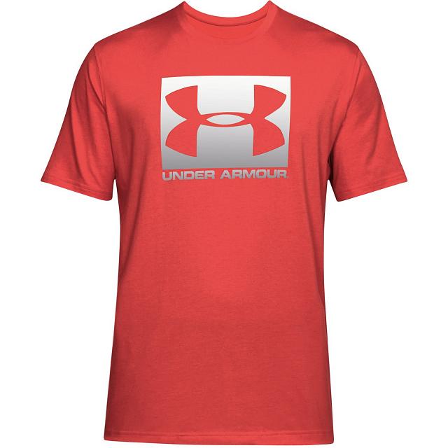 Under Armour UA Boxed Sportstle Short Sleeeve Red