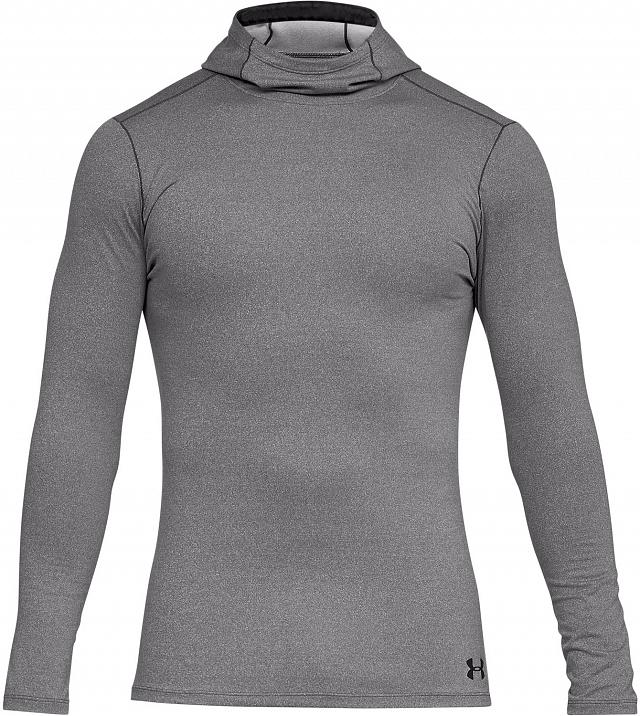 Under Armour Fitted ColdGear Hoodie Grey