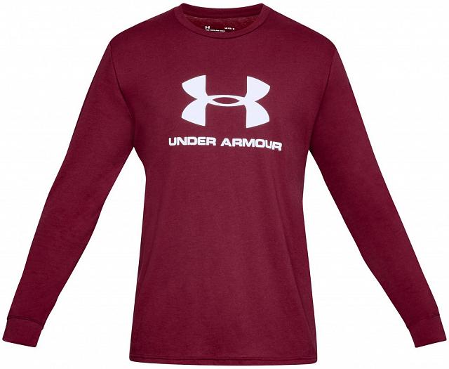 Under Armour Sportstyle Logo LS Red