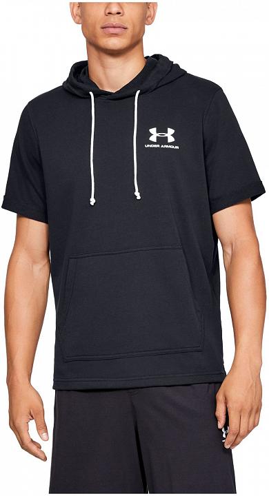 Under Armour Sportstyle Terry SS Hoody Black