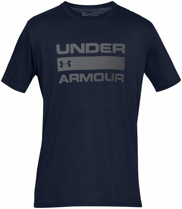Under Armour Team Issue Wordmark Short Sleeve Navy