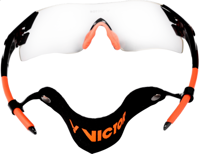Victor Squash Goggles Black / Orange
