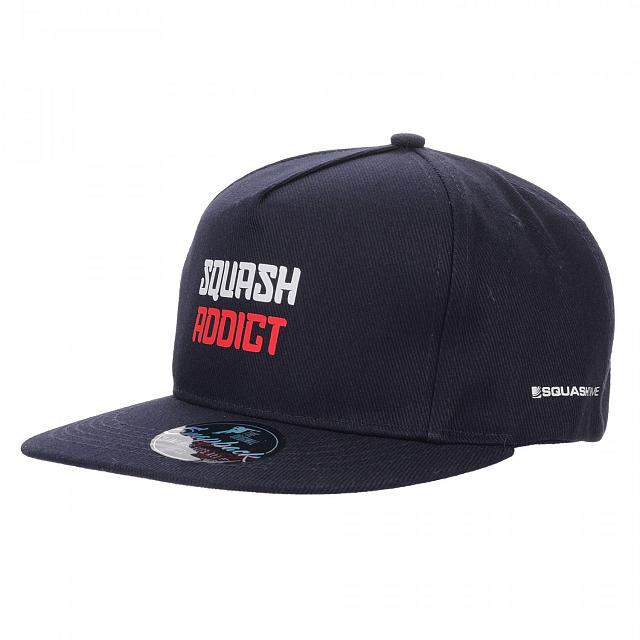 Squash Addict Promo Snapback Cap Navy