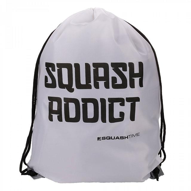 Squash Addict Promo Easygo Sack White