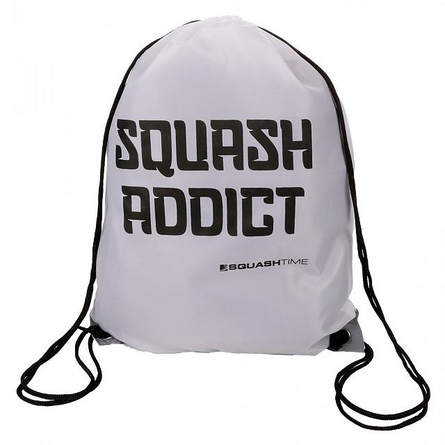 Squash Addict Promo Easygo Sack White