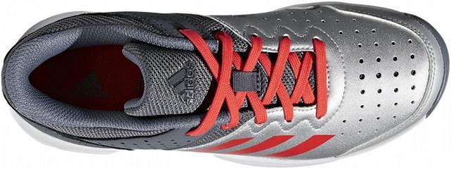 Adidas Court Stabil JR Silver Red