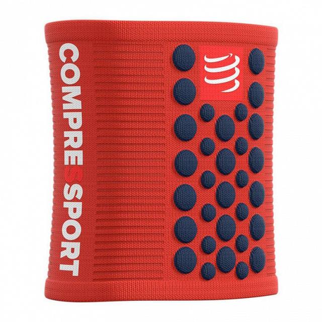 Compressport Sweatband 3D Dots Orange / Blue