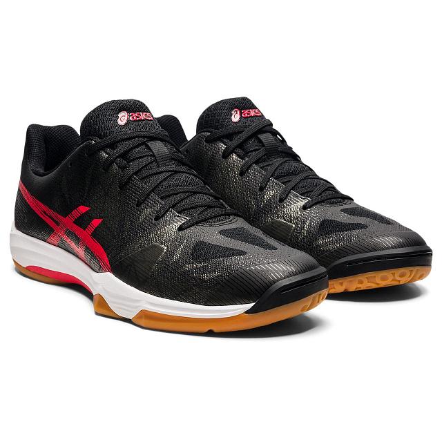 ASICS Gel-Fastball 3 Black / Electric Red