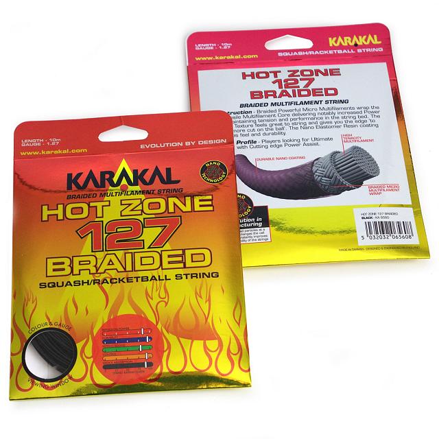 Karakal Hot Zone 127 Braided Black - Box