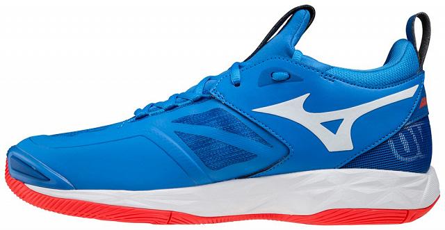 Mizuno Wave Momentum 2 French Blue / White / Ignition Red