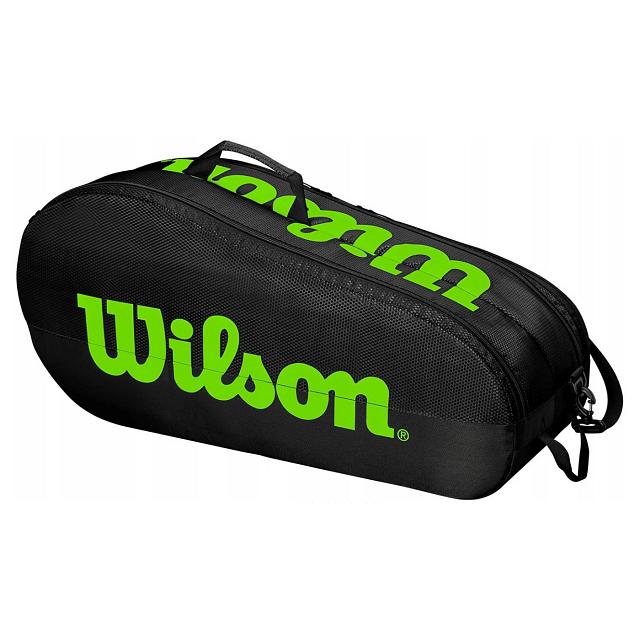 Wilson Team 2 Compartment Bag 6R Black / Green