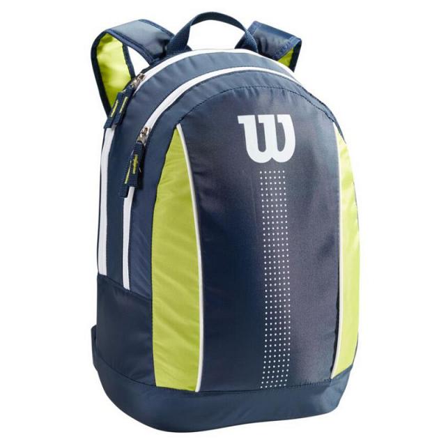 Wilson Junior Backpack Navy / Lime Green / White