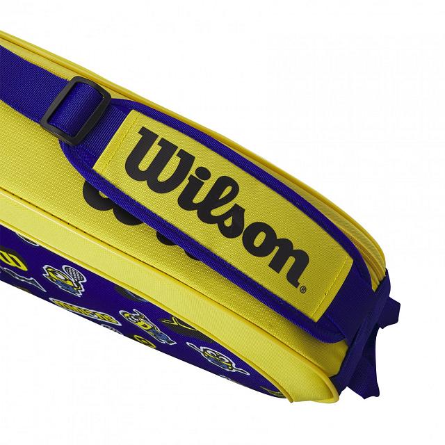 Wilson Minions 3.0 Team Racketbag 3R Blue / Yellow