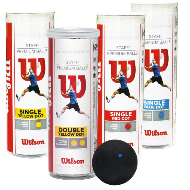 Wilson 3-Pack TUBA 1 kropka niebieska