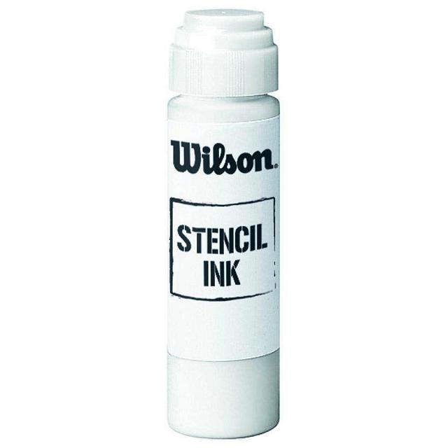Wilson Stenciling Ink Logomarker Biały