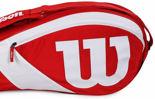 Wilson Match III 3R Bag Red / White