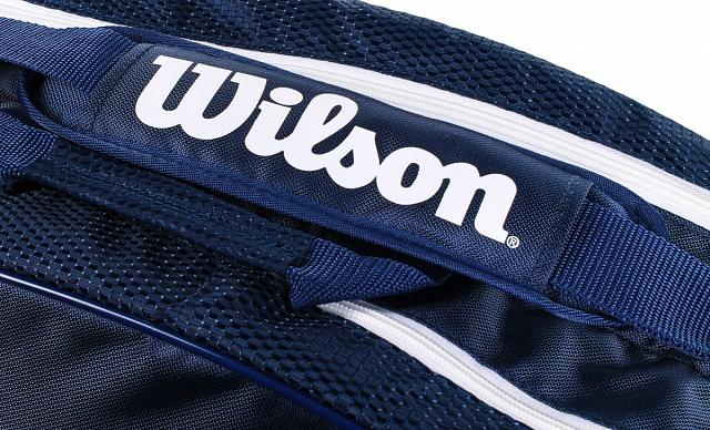 Wilson Team III 6Pack Bag Blue White