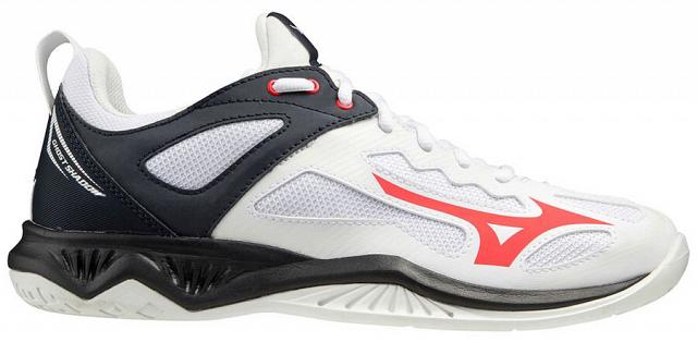 Mizuno Ghost Shadow White / Ignition Red / Salute