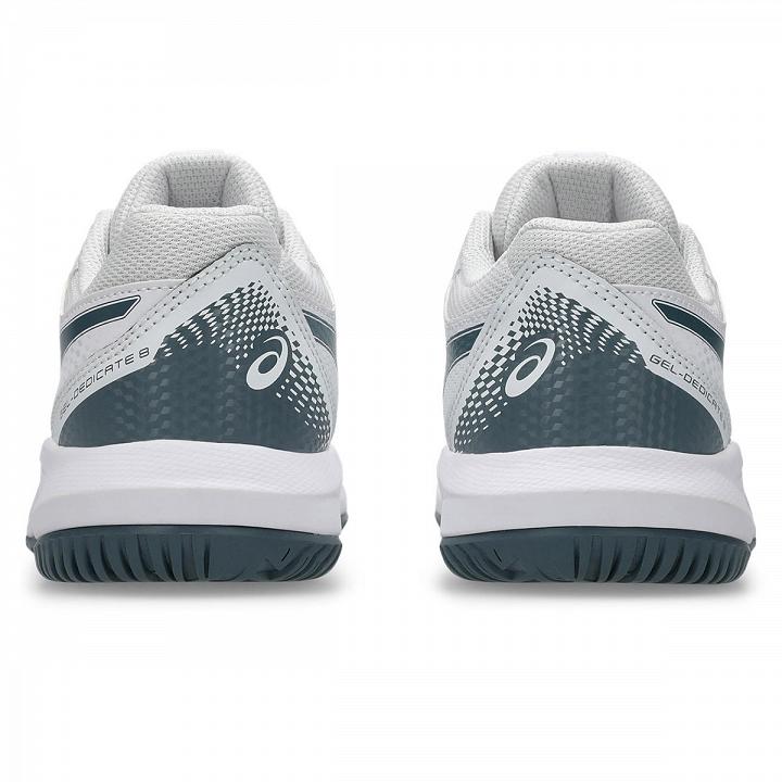 ASICS Gel-Dedicate 8 GS White / Ironclad