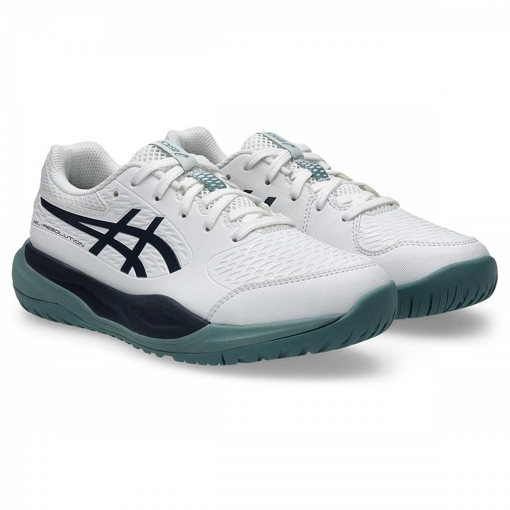 ASICS Gel-Resolution X GS White / Midnight