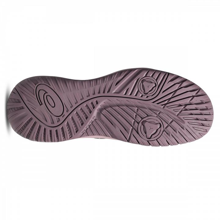 ASICS Gel-Resolution X GS Soft Oat / Dark Aubergine