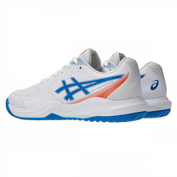 ASICS Gel-Dedicate 9 GS White / Directoire Blue