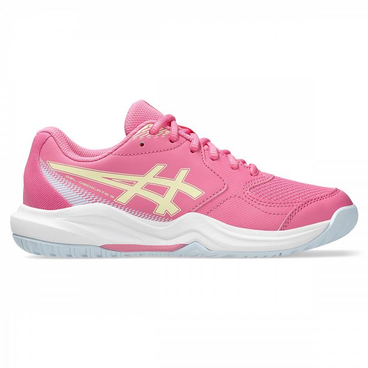 ASICS Gel-Dedicate 9 GS Dragon Fruit / Soft Yellow