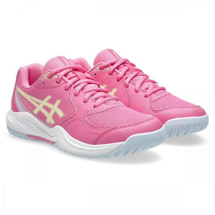 ASICS Gel-Dedicate 9 GS Dragon Fruit / Soft Yellow