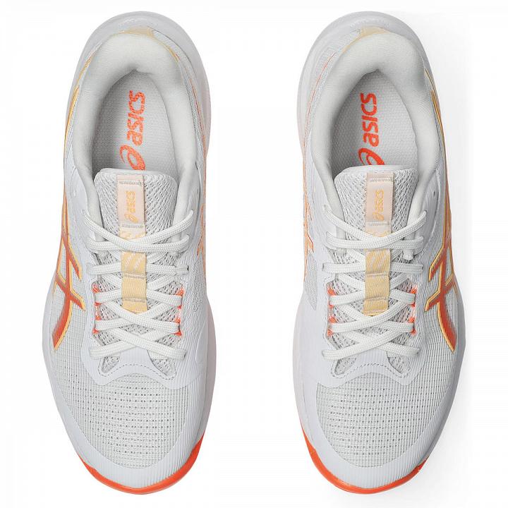 ASICS Netburner Ballistic FF 4 White / Vivid Coral