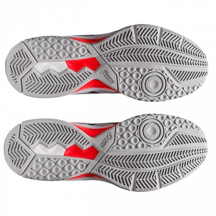 ASICS Gel-Task 2 Glacier Grey / Sunrise Red