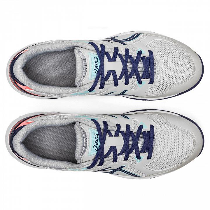 ASICS Gel-Rocket 10 Glacier Grey / Sunrise Red