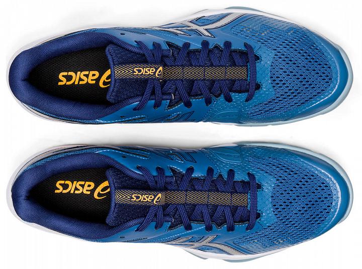 ASICS Gel-Blade 8 Azure / Pure Silver