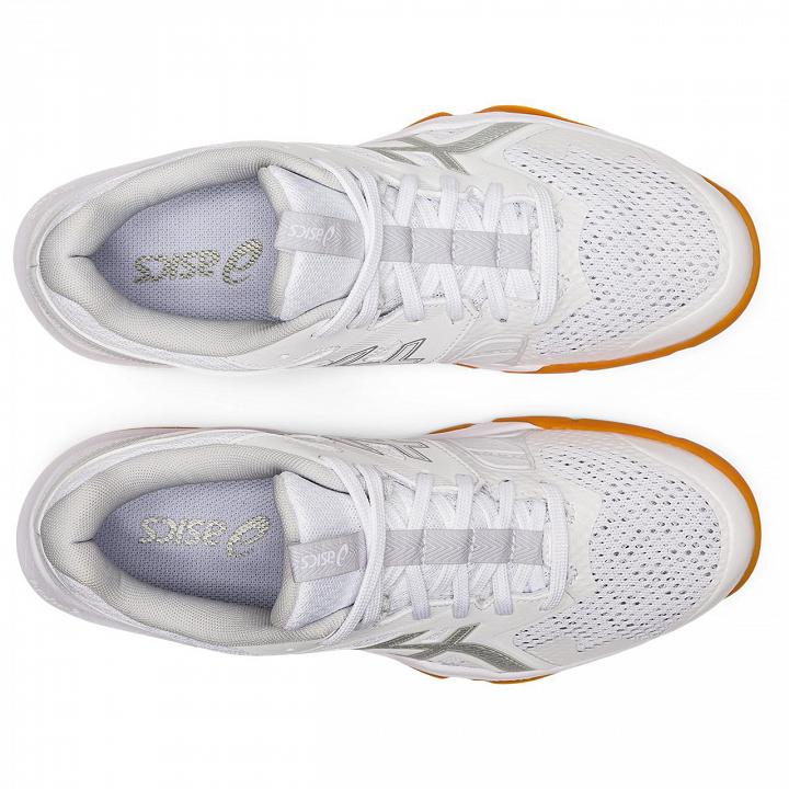 ASICS Gel-Blade 8 White / Pure Silver