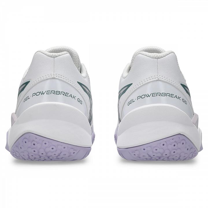 ASICS Gel-Powerbreak GS White / Foggy Teal