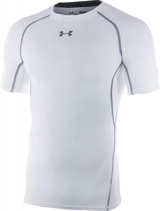 Under Armour Heatgear Armour Compression SS Biała