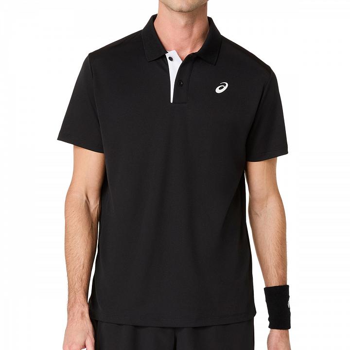 ASICS Court Polo Shirt Performance Black