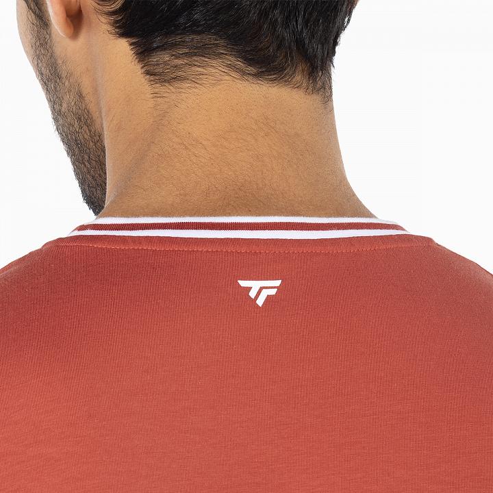 Tecnifibre Team Stretch Tee Terracotta