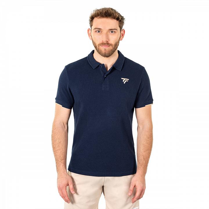 Tecnifibre Waffle Polo Marine