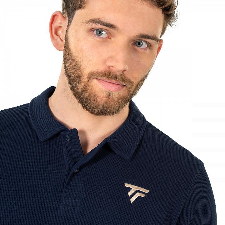 Tecnifibre Waffle Polo Marine