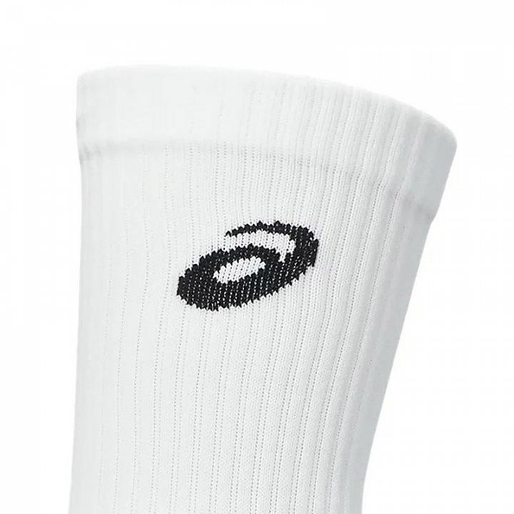ASICS Court+ Tennis Crew Socks Brilliant White