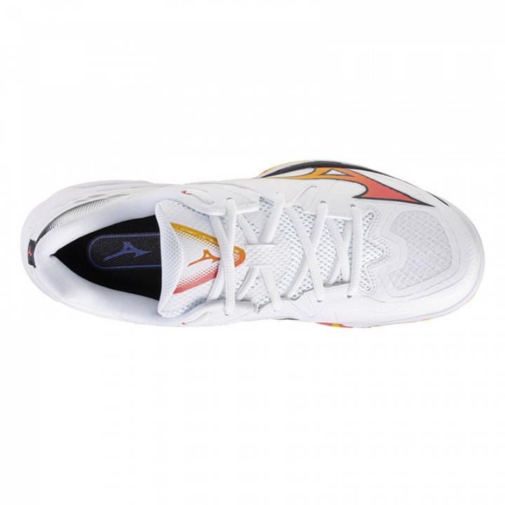 Mizuno Wave Claw 3 White / Citrus / Calypso Coral