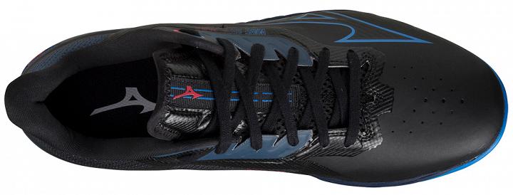 Mizuno Wave Drive Neo 3 Black / Peace Blue / Opera Red