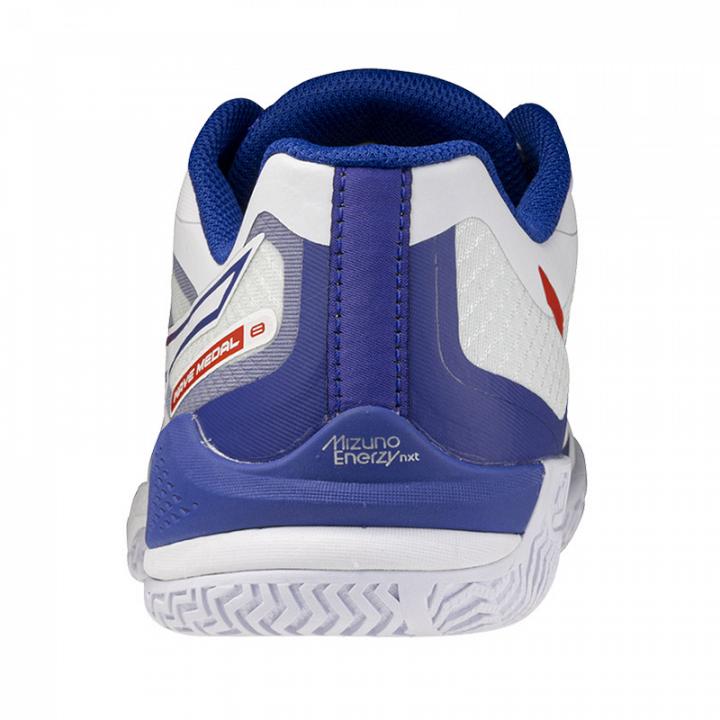 Mizuno Wave Medal 8 White / Orange / Royal Blue