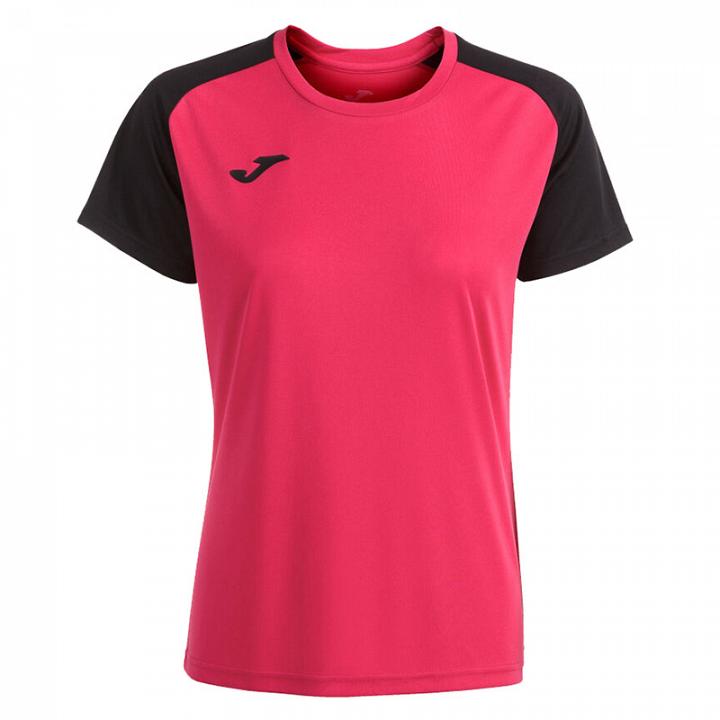Joma Academy IV Woman SS Tee Fuchsia / Black