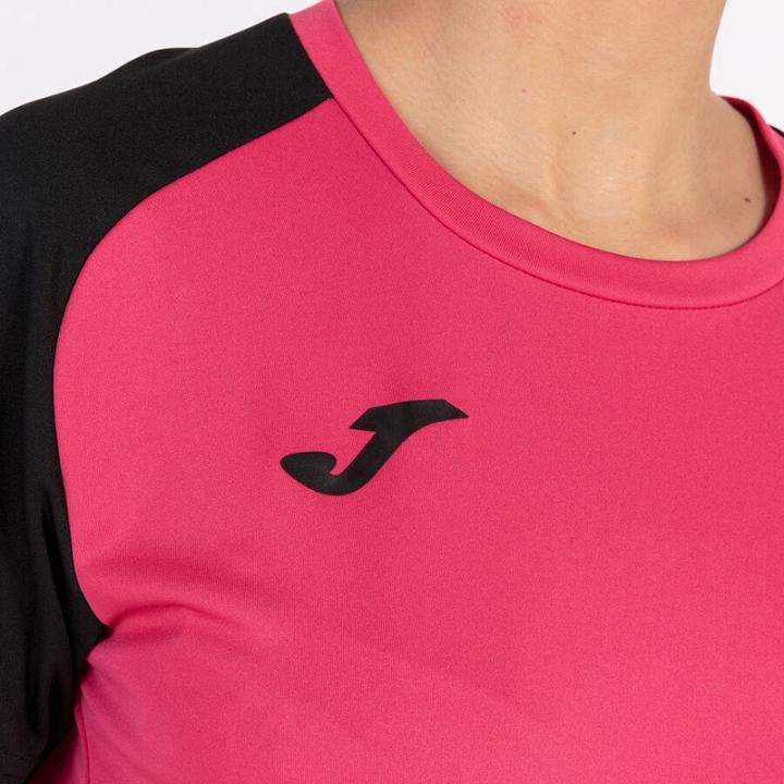 Joma Academy IV Woman SS Tee Fuchsia / Black