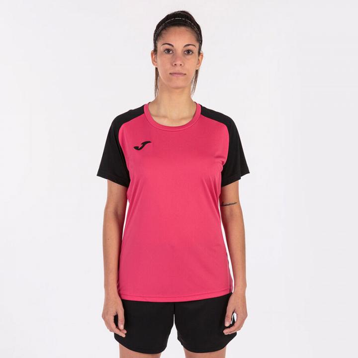 Joma Academy IV Woman SS Tee Fuchsia / Black